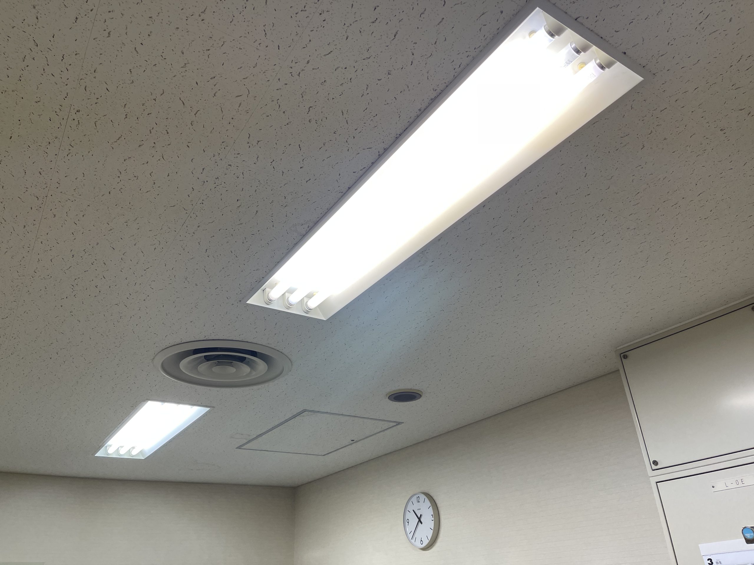 【名古屋市】某病院内LED照明工事
